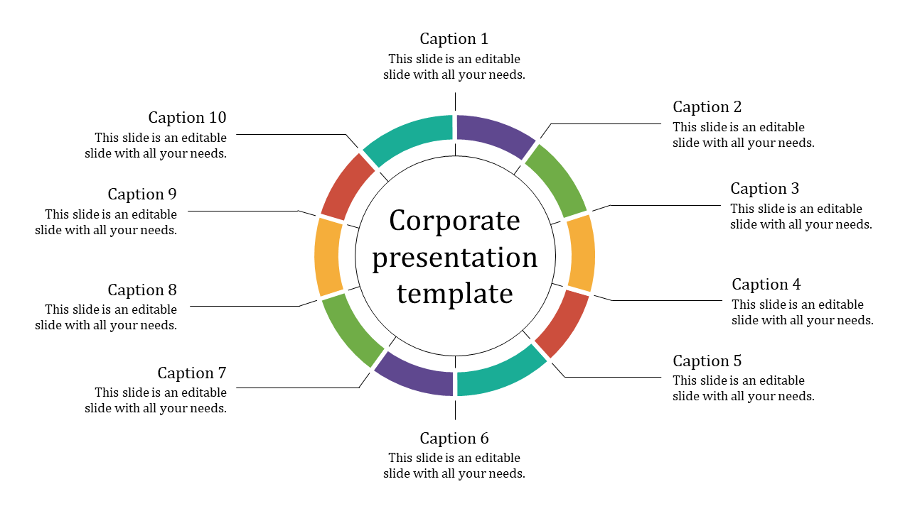 Download Corporate Presentation Template and Google Slides